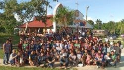 Encuentro de jóvenes misioneros del pueblo Ticuna