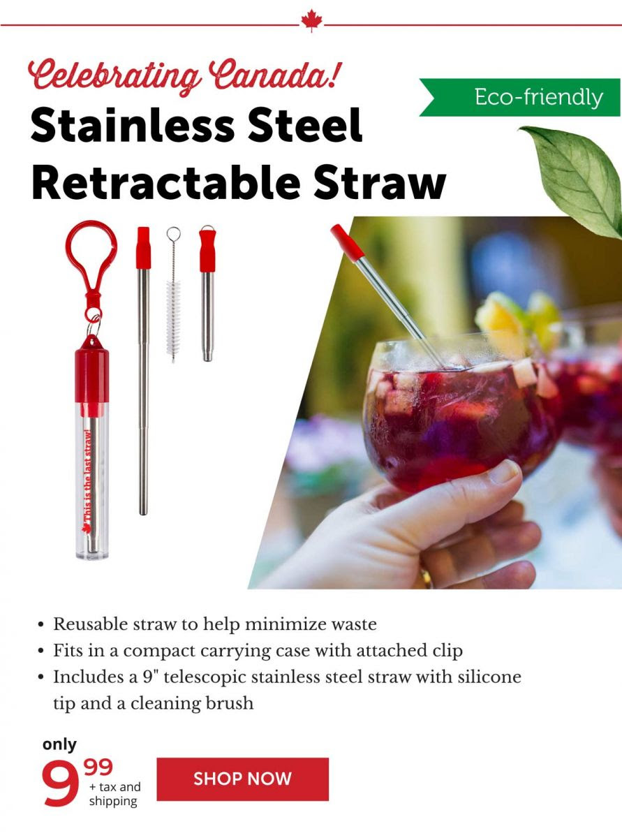 Stainless Steel Straws $9.99