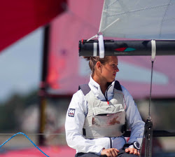 Canadian women J/70 sailor- Isabella Bertold in Women's Worlds