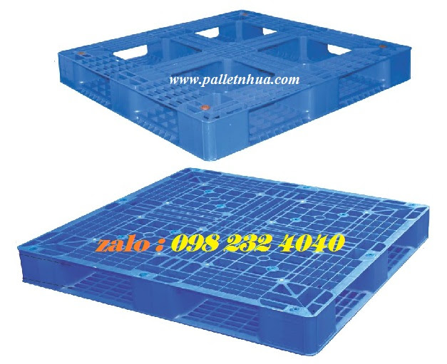 Máy móc công nghiệp: Pallet nhựa kích thước 1100x1100x125 mm PL15-LK