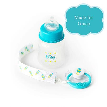 *Magnetic Blue Baby Pacifier  Bottle Set for Grace225x225