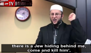 Houston: Imam says “Judgment Day will not come until the Muslims fight the Jews. The Muslims will kill the Jews…”