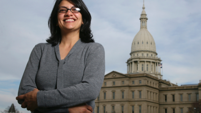 Tlaib Wins Conyers' Seat; Congress to
Get 1st Muslim Woman