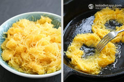 Spaghetti Squash Breakfast Nests (low-carb, keto, paleo)