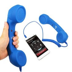 Retro Handset Noise Reduction Prevention Radiation Microphone