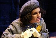 Lea Michele in a 2005 production of The Diary of Anne Frank.