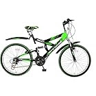 Hero Sprint Next 24T 18 Speed Mountain Cycle (Green/Black)