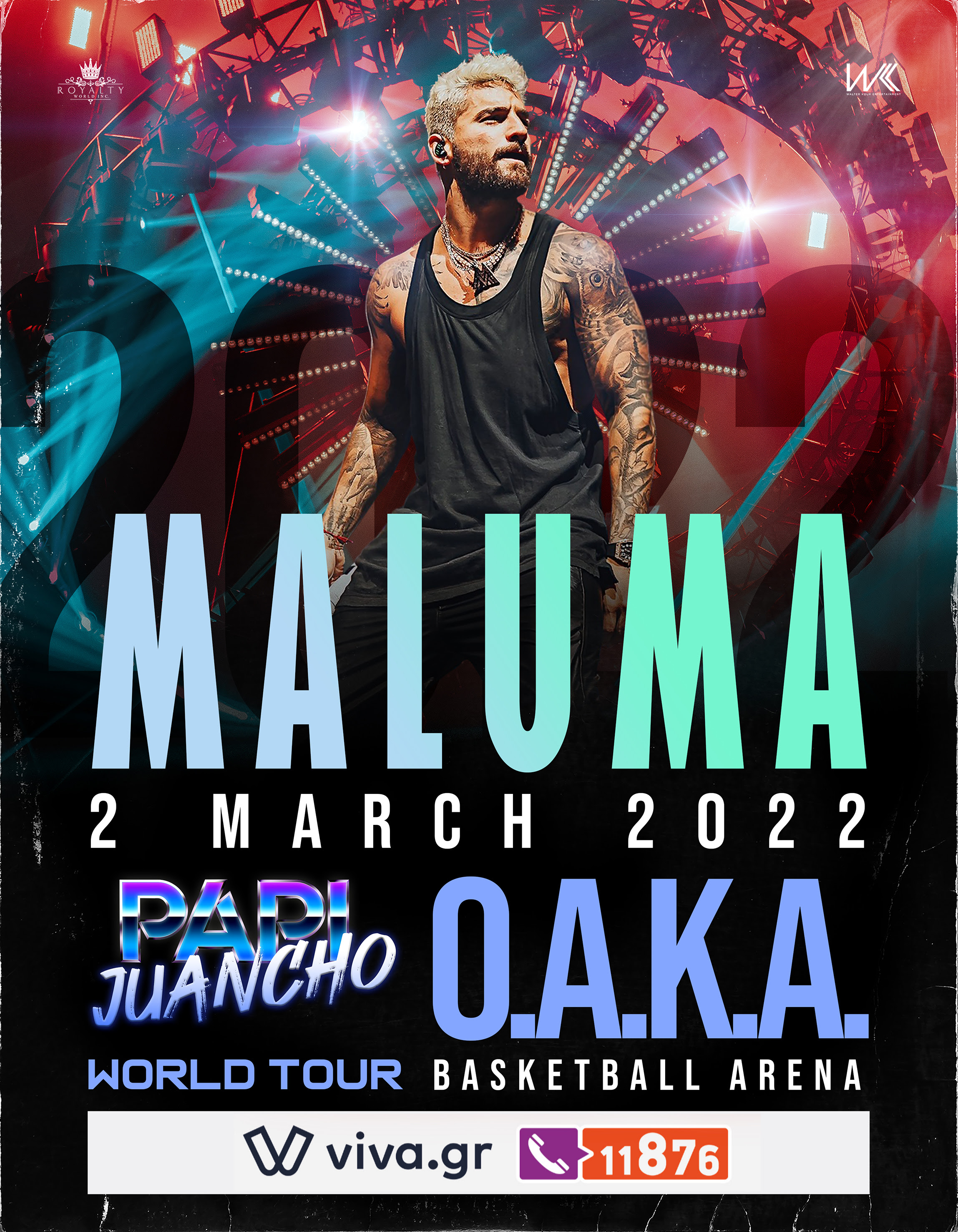 maluma world tour 2022 deutschland