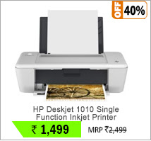 HP Deskjet 1010 Single Function Inkjet Printer