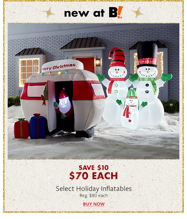 Save $10 Select Holiday Inflatables