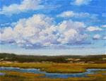 'Cloud Bank' An Original Oil Painting by Claire Beadon Carnell 30 Paintings in 30 Days Challenge Day - Posted on Friday, January 23, 2015 by Claire Beadon Carnell