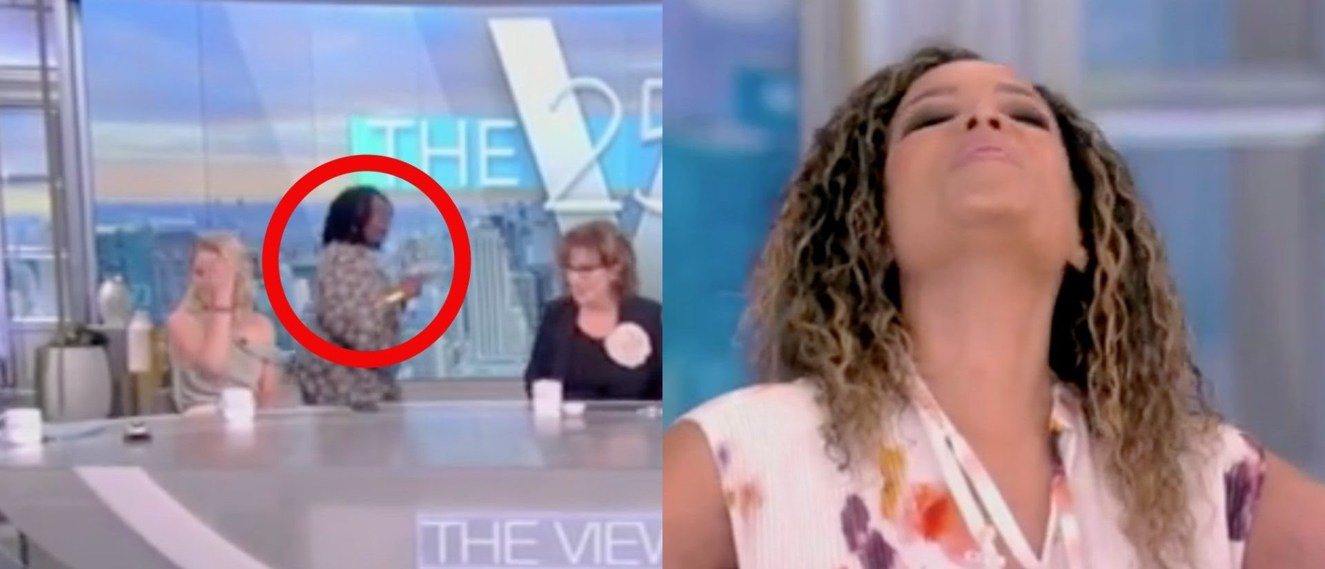 ‘Cool Off!’: Whoopi Sprays Sunny Hostin With Water Over Leaked Video Of Nude Actor