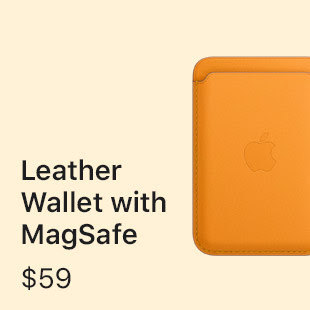 Leather Wallet with MagSafe $59