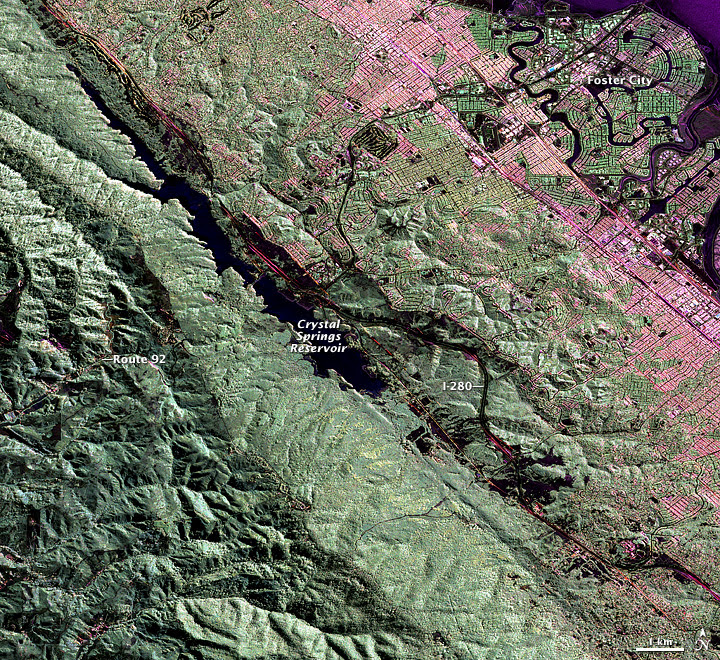 NASA Radar Provides 3-D View of San Andreas Fault