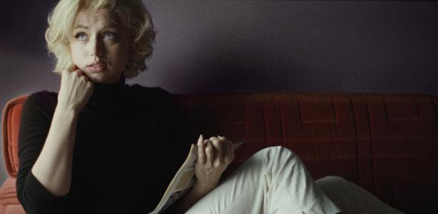Ana de Armas como Marilyn Monroe em 'Blonde', filme da Netflix