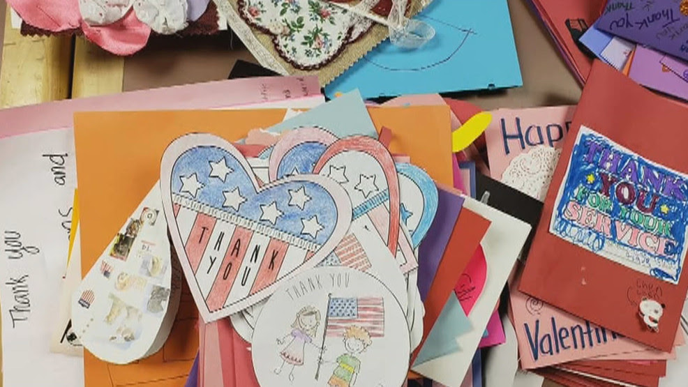 North Kingstown veteran collects Valentine's cards to show love to those who served