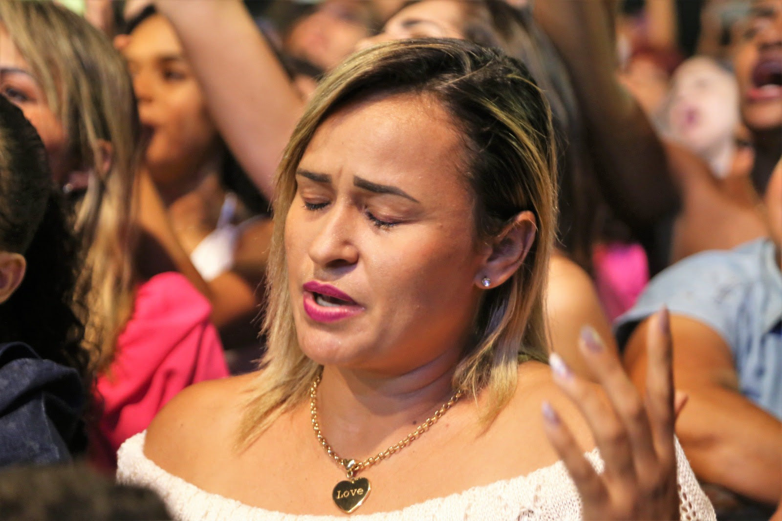“Foi espetacular participar desse evento, saio daqui com minha fé renovada e coração cheio do amor de Deus”, compartilhou a esteticista Fernanda Lima Matos
