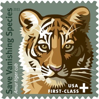 Save Vanishing Species postal stamp