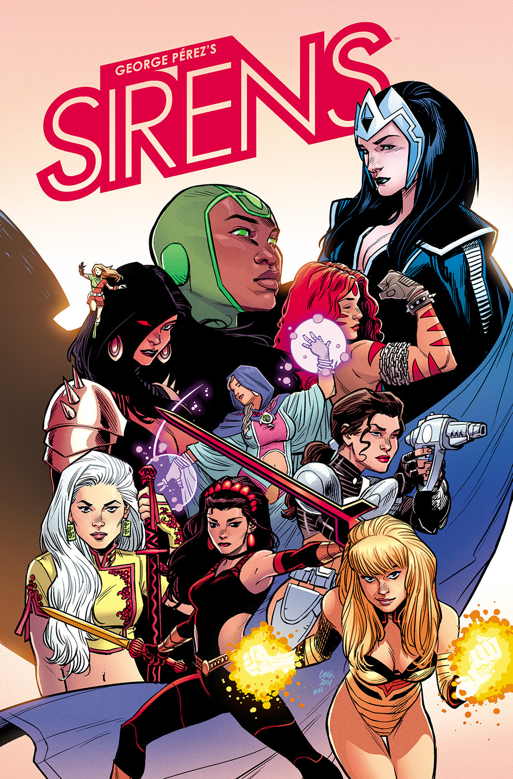 GEORGE PÉREZ'S SIRENS #1 Cover B by Cameron Stewart