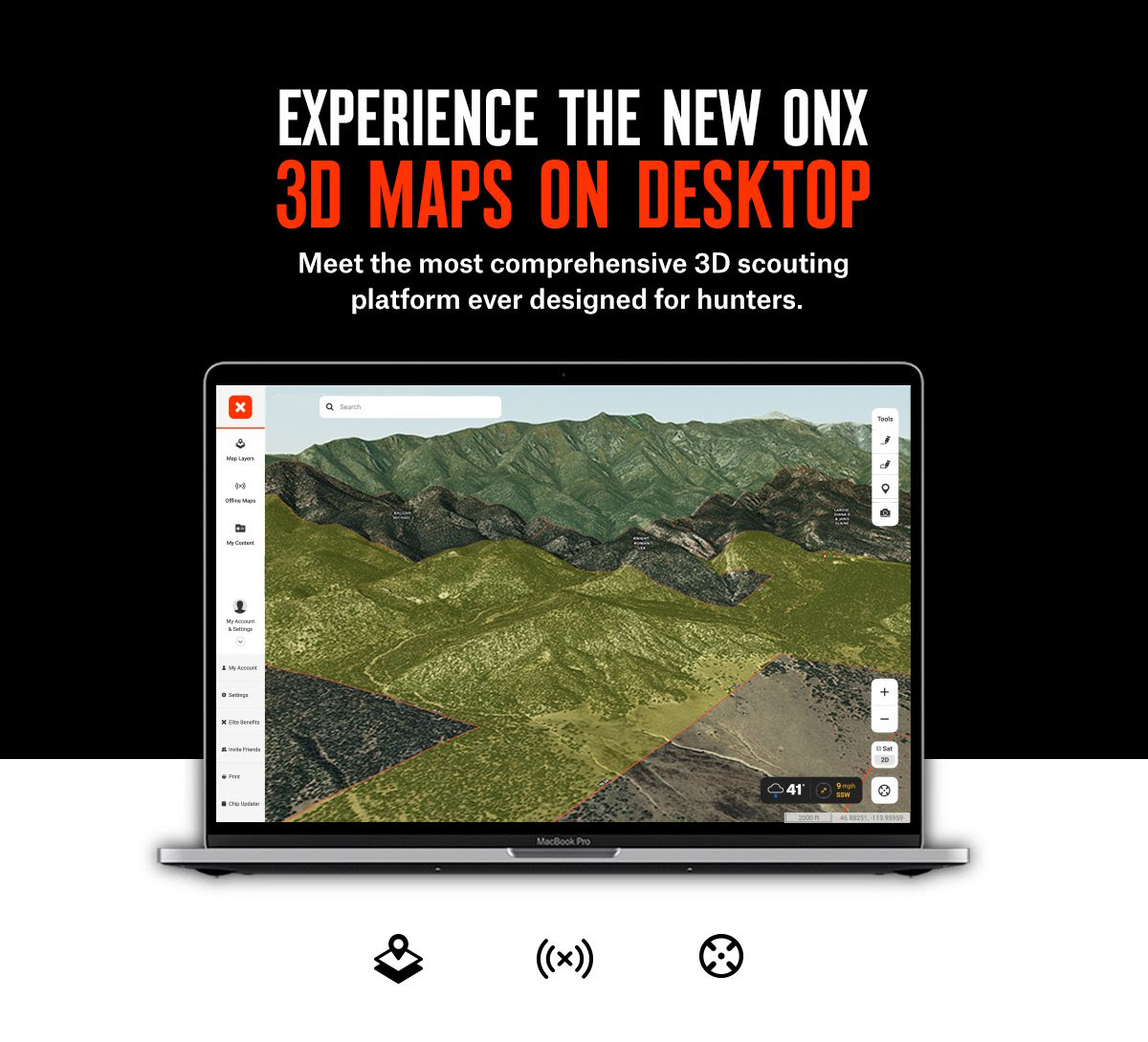 Experience the new onx 3D maps on Desktop