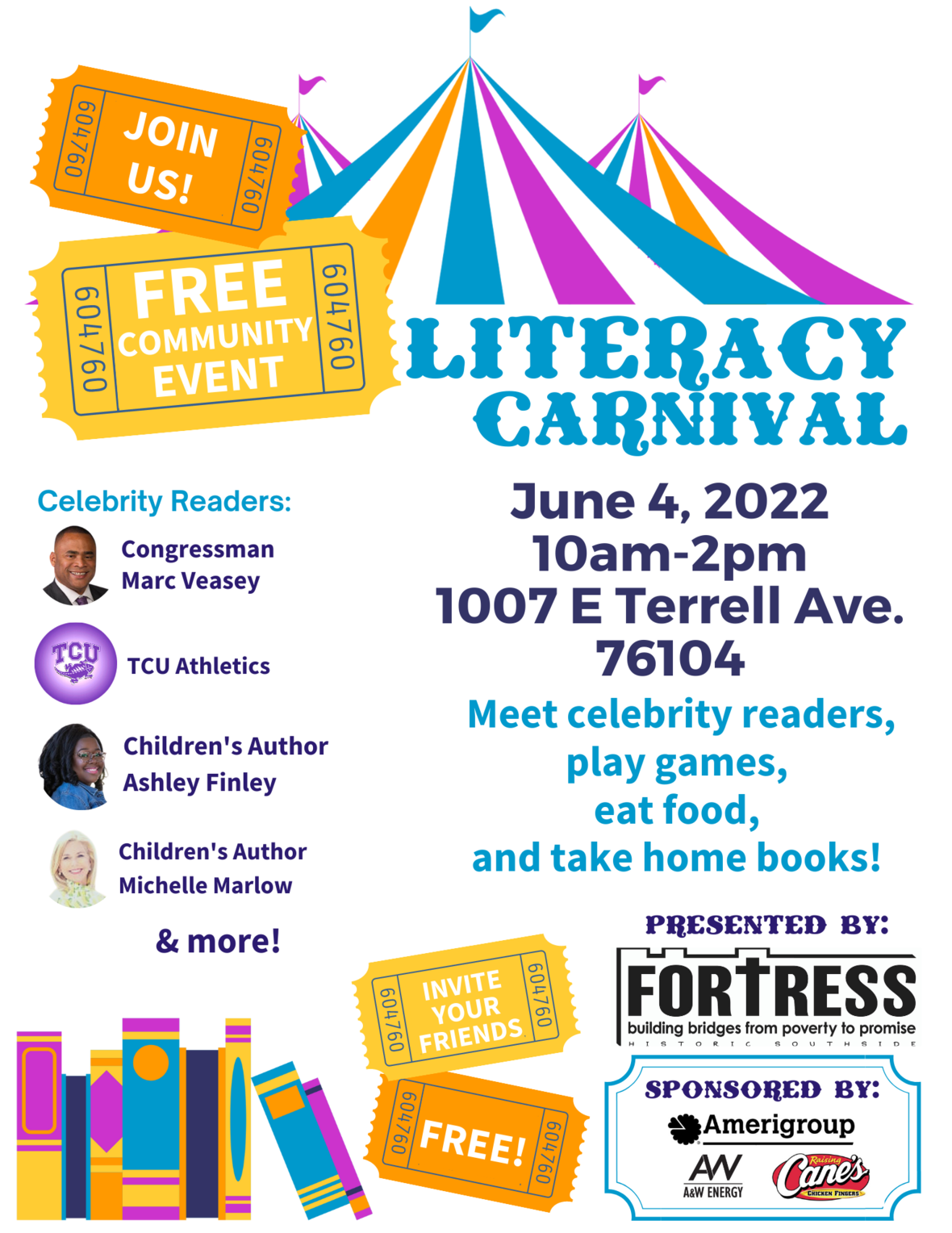 SpotLIGHT Literacy Carnival Flyer 8 