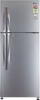 LG GL-M322RLTL 310 L Double Door Refrigerator(Platinum Silver) 