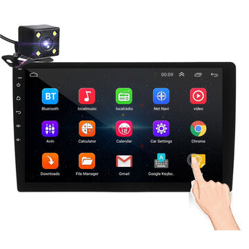 iMars 10.1Inch 2Din لـ أندرويد 8.1 راديو ستيريو للسيارة 1 + 16G IPS 2.5D لمس شاشة MP5 Player GPS WIFI FM مع النسخ الاحتياطي الة تصوير