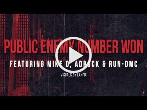 Public Enemy - Public Enemy Number Won (Lyric Video)