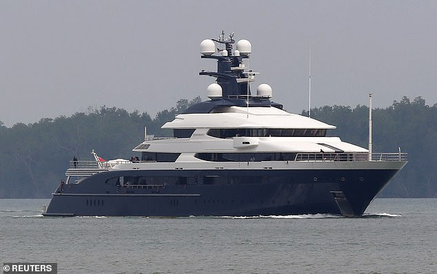 The Equanimity yacht was also purchased by Jho using the stolen funds 