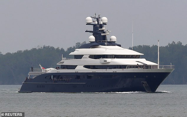 The Equanimity yacht was also purchased by Jho using the stolen funds