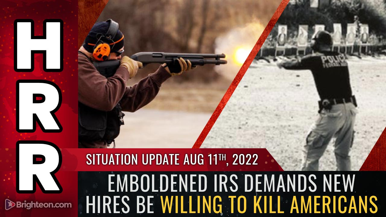 Image: Emboldened IRS demands new hires be willing to KILL AMERICANS … see IRS rifle team training photos and more