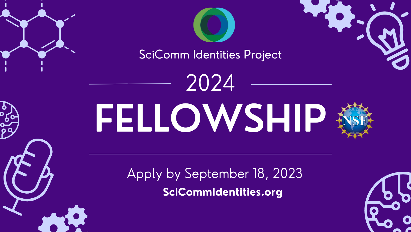 SciComm Identities Project 2024 Fellowship Apply by September 18 2023