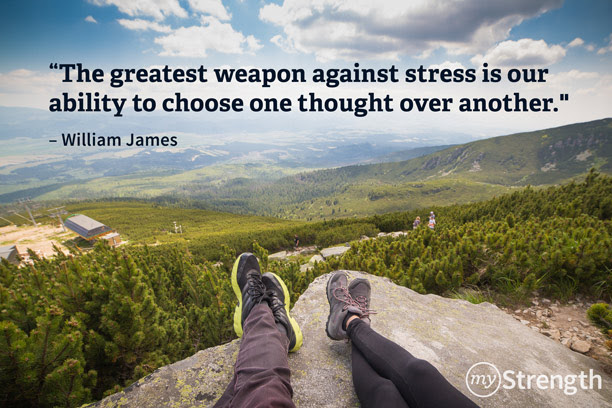 The greatest weapon against stress