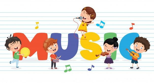Premium Vector | Vector illustration of children music background | Music  for kids, Music backgrounds, Children illustration