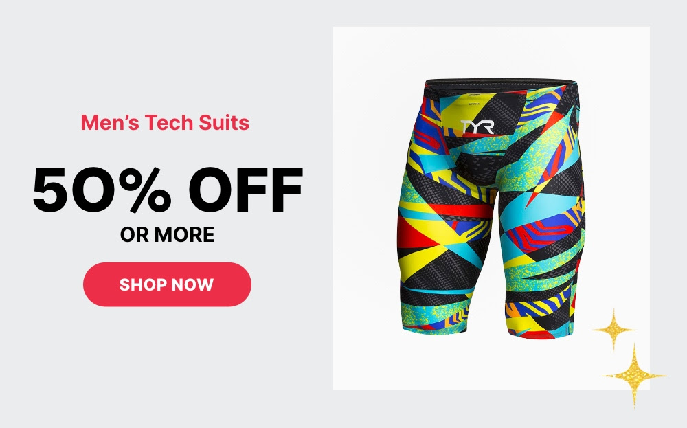 50% Off or More Men's Tech Suits