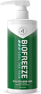 Biofreeze Pain Relief Gel, 32 oz. Pump, Colorless (Packaging May Vary)