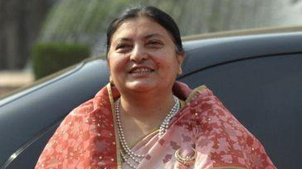 Bidya Devi Bhandari. File photo