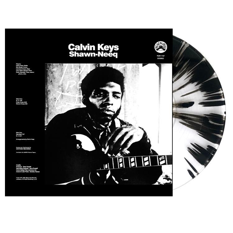 Clavin Keys Shawn-Nee Clear and Black Vinyl LP Packshot