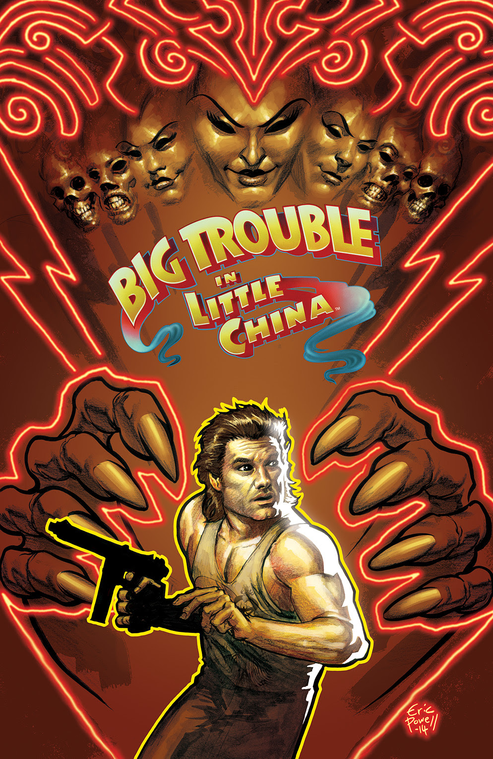 BIG TROUBLE IN LITTLE CHINA #3 Cover A by Eric Powell
