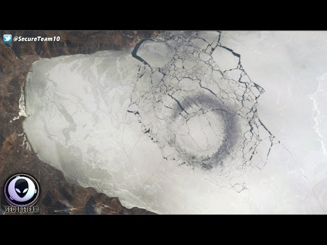 MYSTERY Ring On Siberian Lake Seen From Space Station 12/31/16  Sddefault