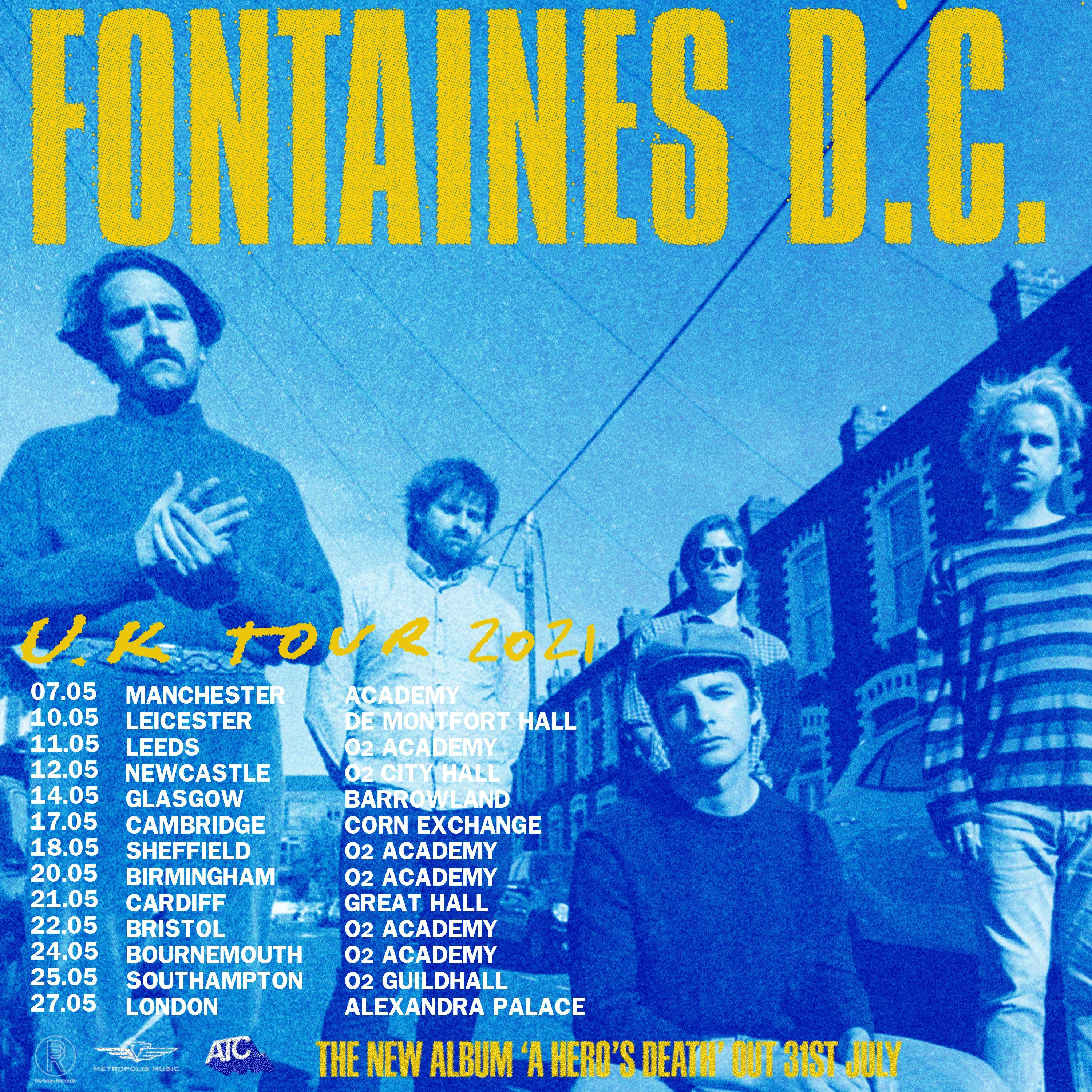 fontaines d.c. tour dates