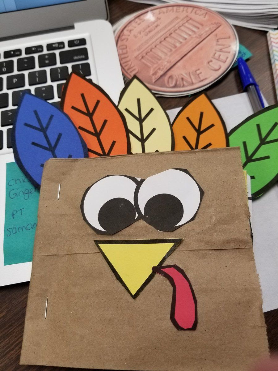 32+ Brown Paper Bag Turkey Craft ⋆ Turkey paper bag