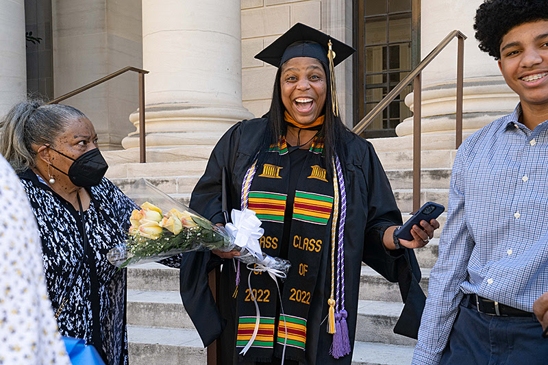 New graduates celebrates