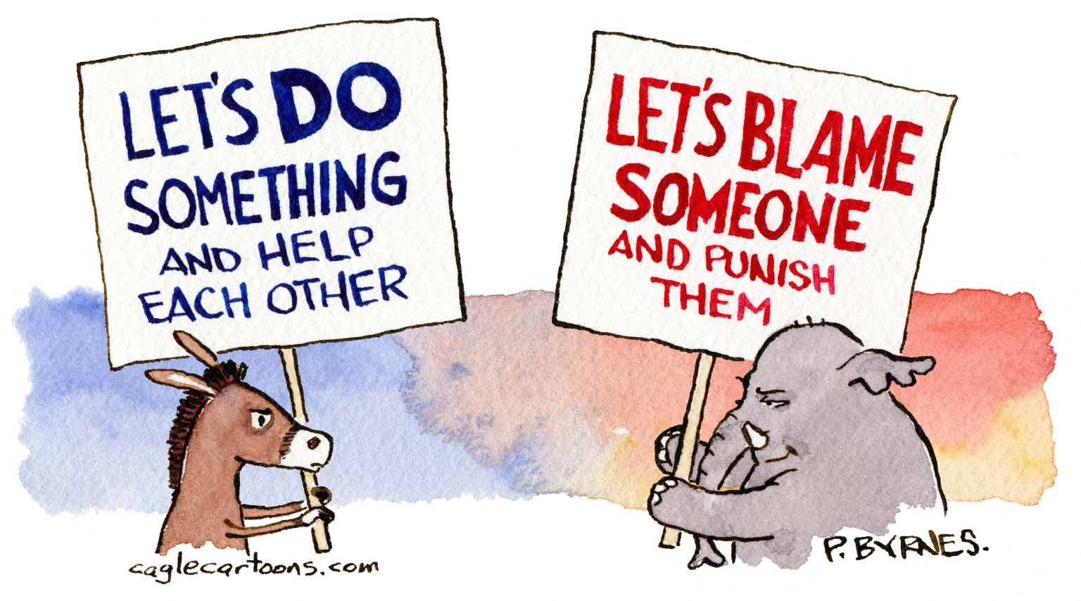 Republicans are the party of grievance and extremism