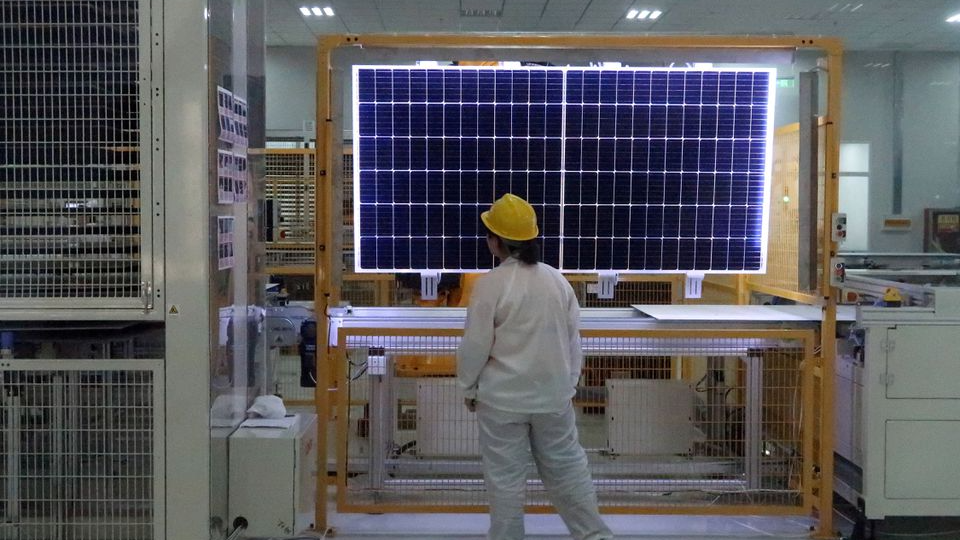 US blocks more than 1,000 solar shipments from China over slave labour.