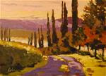 Study for Tuscany - Posted on Friday, December 19, 2014 by Cornelis vanSpronsen