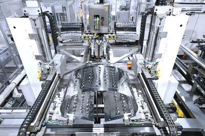 Production line at LG Electronics Tennessee Factory Production line at LG Electronics Tennessee Factory