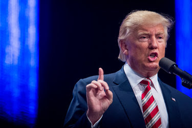 Donald J. Trump speaking in Pittsburgh on Thursday.