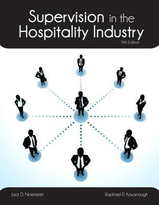 Supervision in the Hospitality Industry with Answer Sheet EPUB