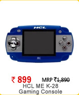 HCL ME K-28 Handheld Gaming Console with 28 inbuilt games